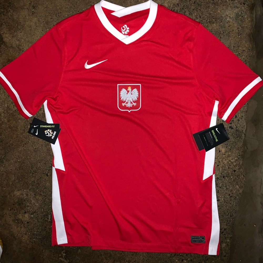 Men’s Poland National Team Nike Soccer Jersey